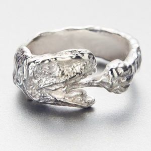 Verameat Dinosaur Eating Fried Chicken ring